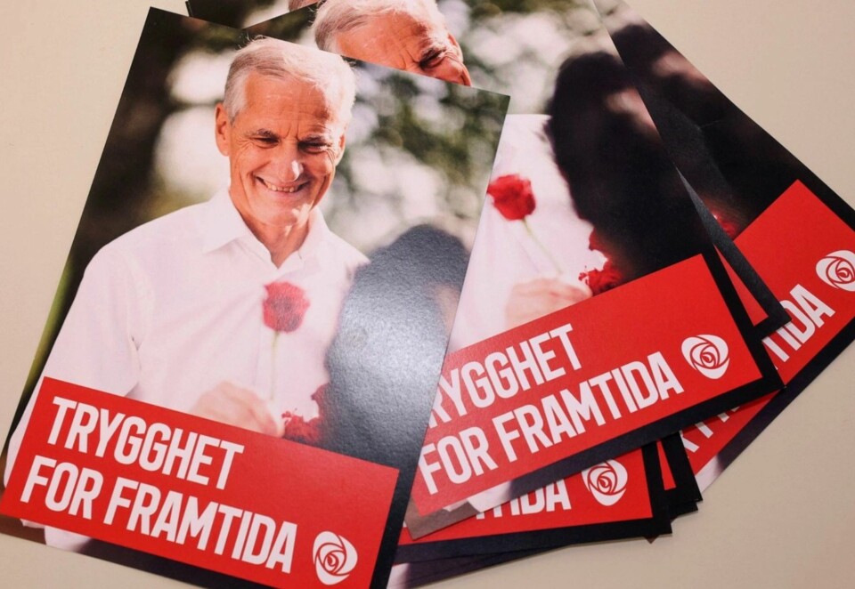 Gjenbruk: Slagordet fra 1993 får nytt liv i Arbeiderpartiet 32 år etter sine glansdager. Foto: Eivor Eriksen