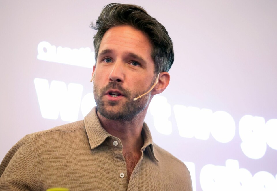 Grand Prix-vinner: Michael Nap er direktør i Dentsu Creative i Amsterdam. Tidigere i år vant Dentsu Creative en Grand Prix i kategorien «Creative strategy» under Cannes Lions -festivalen og denne uken gjestet Nap konferansen «Influencer og SoMe-marketing i 2024» på Hotel Continental. Foto: Eivor Eriksen