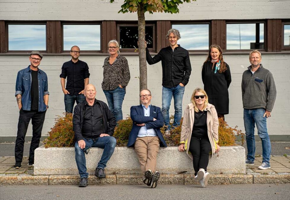 Vanntett samarbeid: Vann- og avløpsetaten velger Los & co som nytt byrå. Fra venstre: Jo Espen Johansen, Sigurd T. Skjefstad, Audun Sørsdal, Katrine Naustdal, Kjetil Bjørnsrud, Christopher Dons, Anne C. Baltzersen, Christin Elvegård og Hans Christian Grønn.