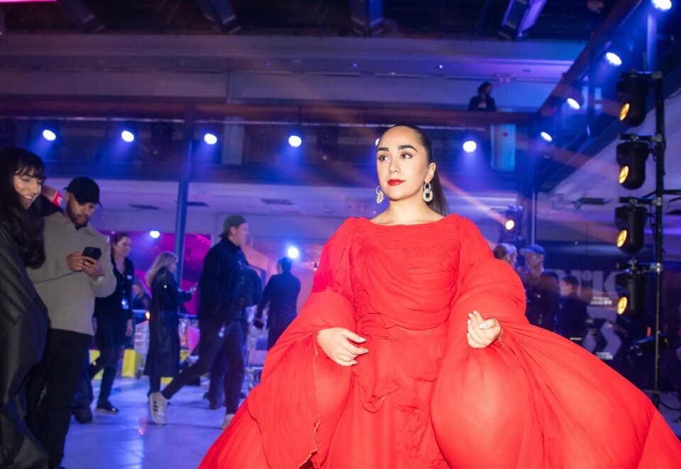 Ikke på TV: Delara er nominert tre ganger til P3 Gull – som årets artist samt med to låter, en av dem i selskap med Karpe. Foto: Ole Berg-Rusten/NTB