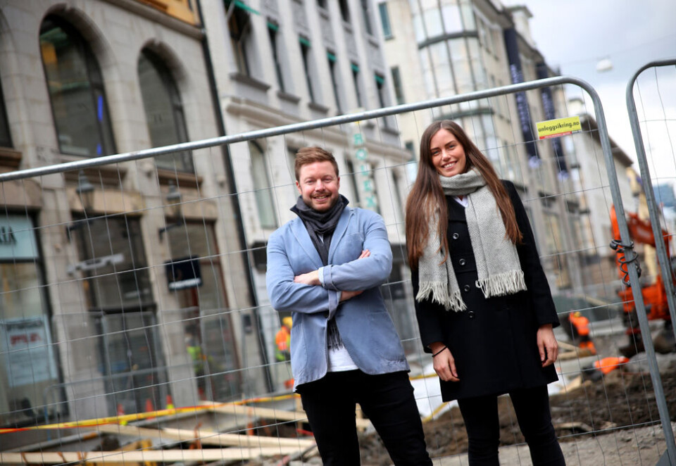 Kristine Bakk kommer fra stillingen som Strategy Analyst i Accenture sin avdeling for digital strategi hvor hun blant annet har jobbet med kunder innen varehandelen og bilbransjen. Her sammen med Venture Factory-sjef Even Aas-Eng.