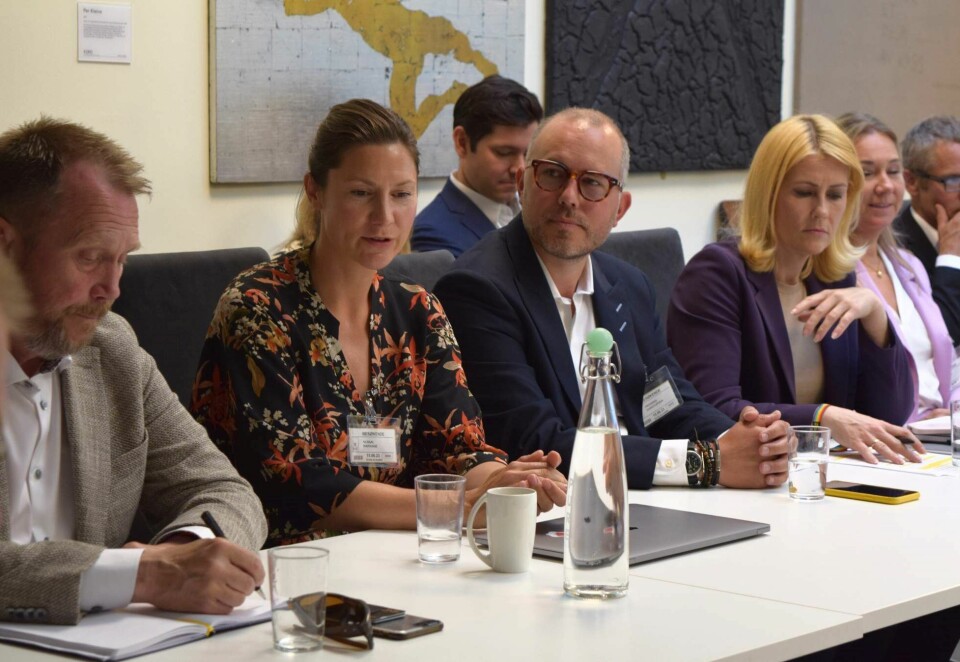 Møtte Medie-Norge: Metas politiske leder Marianne Neraal møtte representanter fra Medie-Norge i regi av likestillings- og kulturministeren torsdag. Foto: Dag Robert Jerijervi