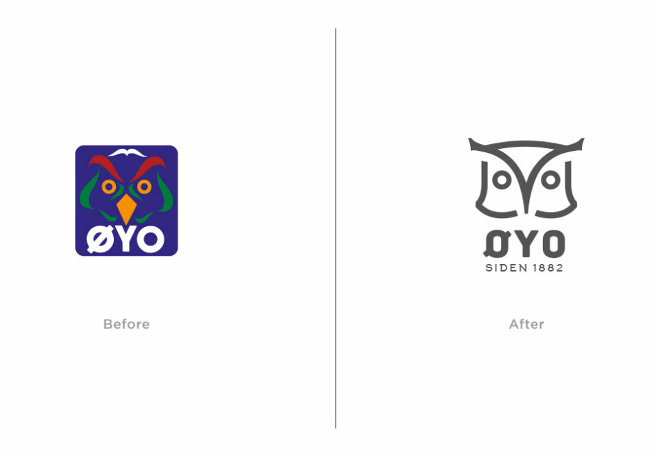 Øyo i nytt design