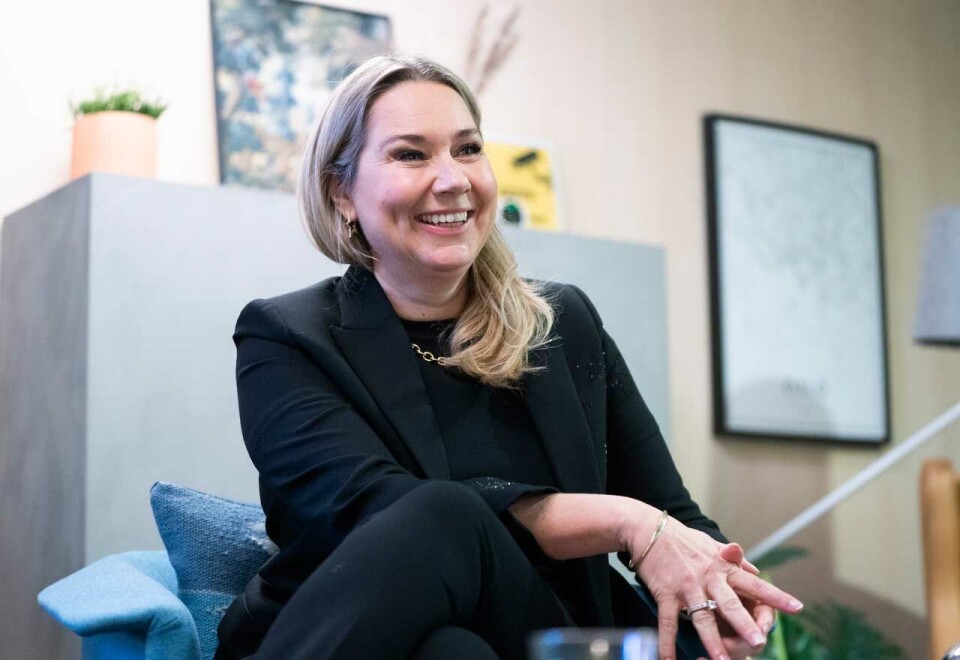 Solid intektshopp: Tine Austvoll Jensen i Google fikk til et solid inntektshopp i fjor og står i dag oppført med en skattbar inntekt på 13,8 millioner kroner. Ingen andre av dagens operative medieledere klarer å matche dette. Foto: NTB