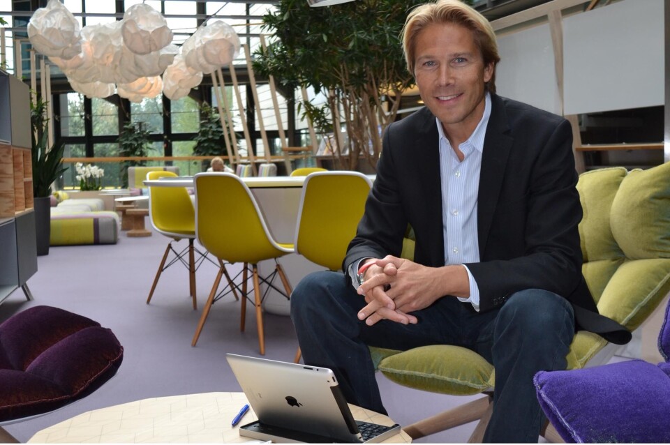 På digital vinnerjakt: Den nye digitalsjefen i Telenor, Rolv Erik Spilling, har plukket ut fem selskaper som alle skal konkurrere om å vinne 200.000 kroner og muligheten til å samarbeide med Telenor om utvikling og distribusjon.