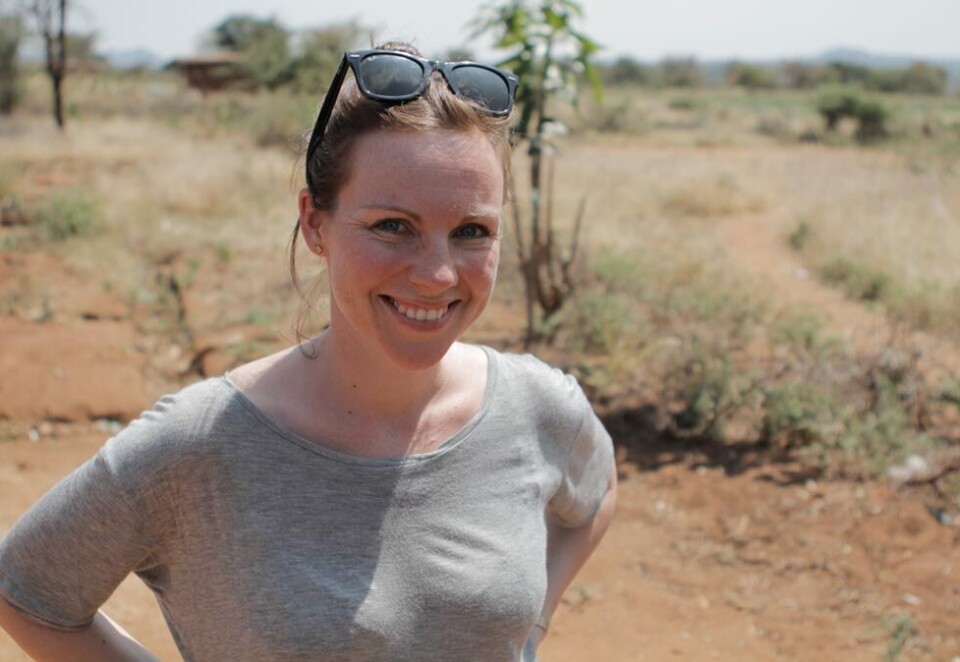 Twitterdronning: Under Arendalsuka har kommunikasjonsrådgiver Hege Kristin Ulvin sørget fra at Kirkens Nødhjelp har vært mest aktiv på Twitter. - Det tyder på at vi har klart å bryte gjennom lydmuren, sier hun. Foto: Kirkens Nødhjelp.