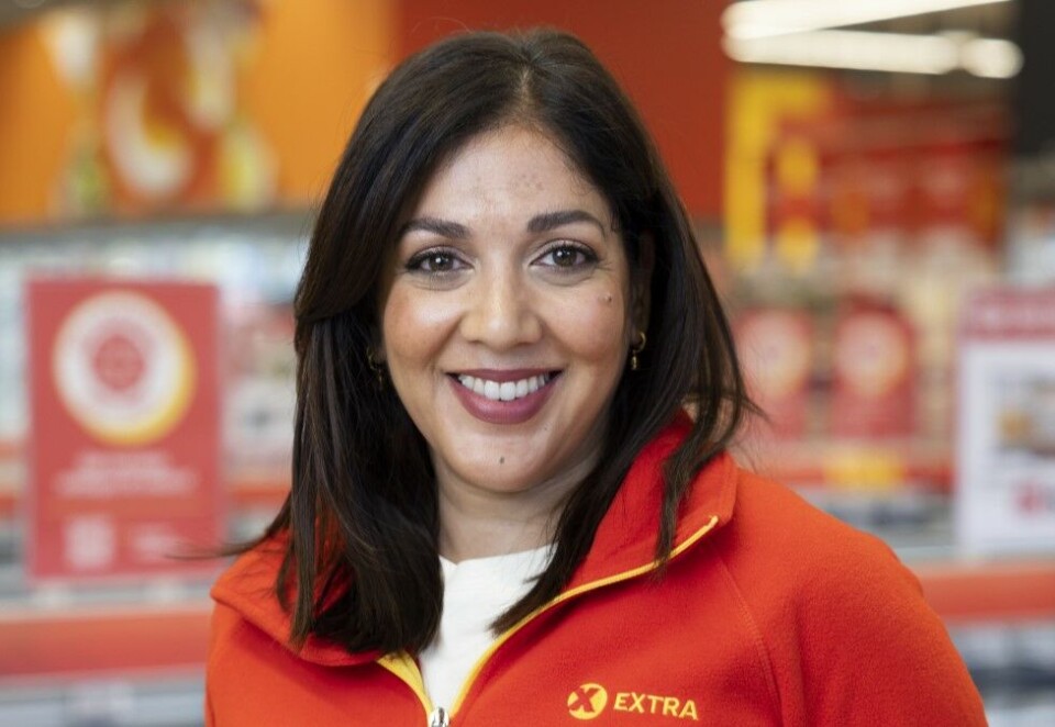 Markedssjef: Puja Agarwal, markedssjef i Coop Extra, kan smile over resultatene den nye reklamefilmen leverer i Reklamebørsen for mai. Foto: Coop Extra.