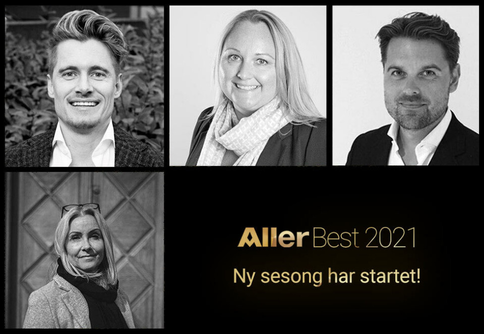 Martin Wenstad Janssen i Cavai, Hanne Jegleim i MediaCom, Christian Næss Gundersen i Mindshare utgjør årets eksterne Aller Best-jury, i sammen med Chris Tallerås Steen, som er juryleder og kommersiell direktør i Aller.