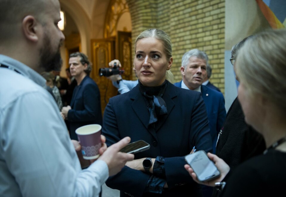 Nest mest sitert: Tidligere justis- og beredskapsminister Emilie Enger Mehl (Sp) er den nest mest siterte kvinnen i norske medier. Hun er kun slått av en amerikansk presidentkandidat. Foto: Rodrigo Freitas/NTB