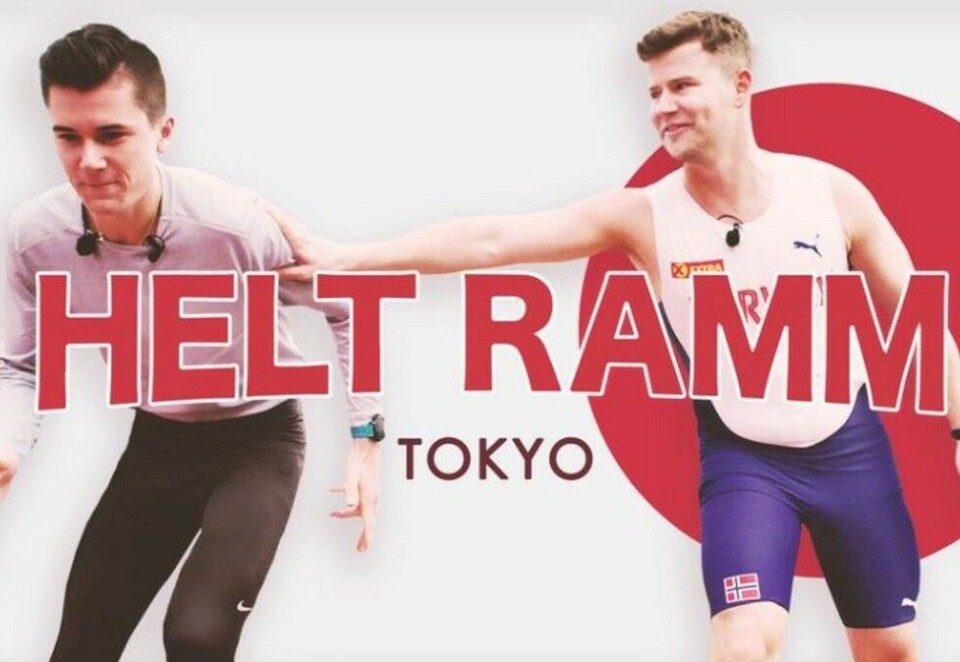 Får refs: Forrige uke slapp NRK tre nye episoder av «Helt Ramm», der Nicolay Ramm utfordrer flere av de norske OL-håpene. Nå skrubbes episodene fra nettet. Foto: NRK