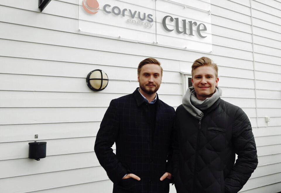 - Modigste i landet: Bak det nye design- og kommunikasjonsbyrået Cure står Brage Brenna-Lund (24) og Bendik Bergh (24). - Vi kaller oss selv for de modigste i landet, sier Brenna-Lund.