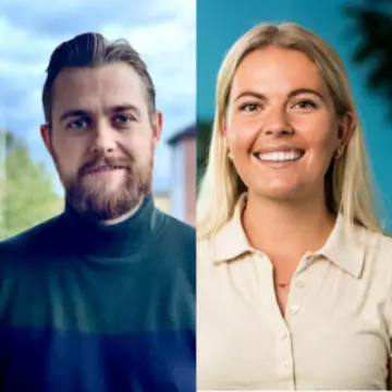 Jon Marius Roald og Camilla Amelie Gundersen 
