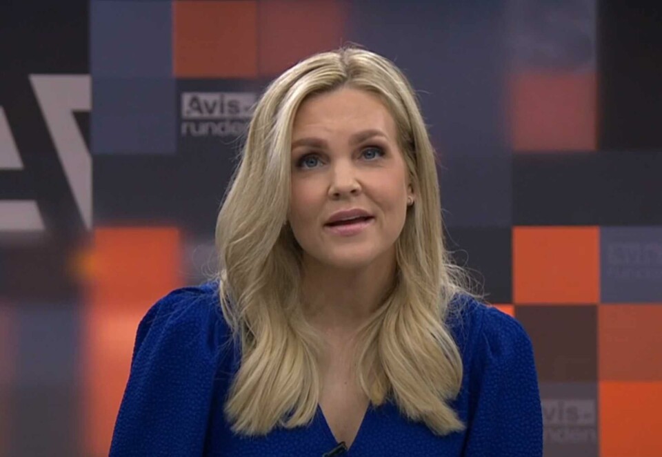 Tar sluttpakke: Marte Lundgaard er en av flere TV 2-profiler som forsvinner fra skjermen når kanalen skal kutte 400 millioner kroner. Skjermbilde: TV 2