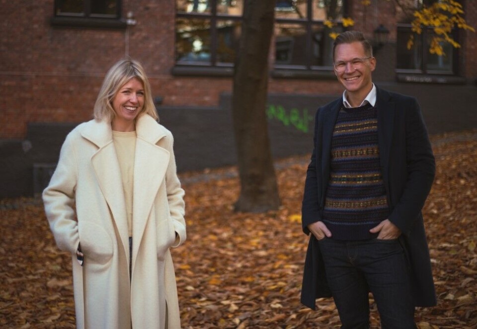 Kortreist: JCP PRAD har ansatt Christine Monsen som ny kundeansvarlig. - Vi har brukt god tid på å lete eksternt, men så viste det seg at det aller beste mennesket var et steinkast unna, sier seniorrådgiver og partner Lars Eia Kirkholm i reklamebyrået.