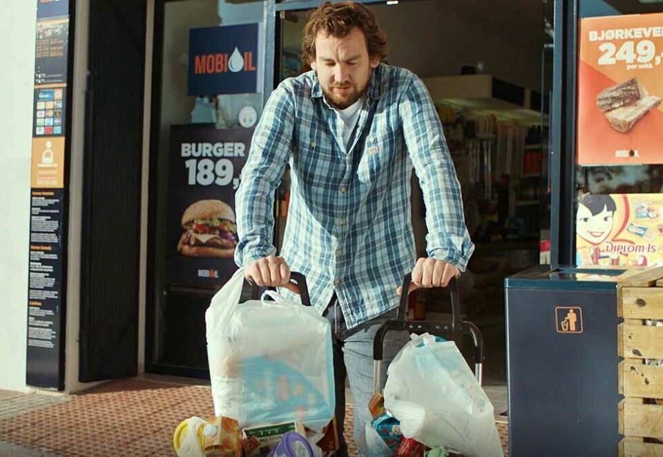 Fikk spillejobben: Reklamesjefen i det som én gang het Empefire, Ben Christensen, er i disse dager å se i de nye OneCall-filmene til Morgenstern.