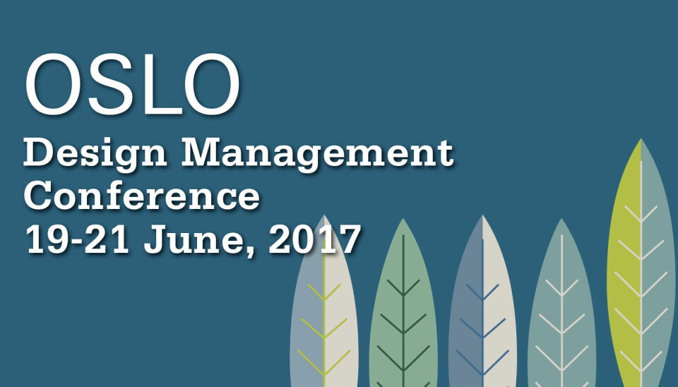 Håper vi ses på Design Management Conference 19. – 21. juni