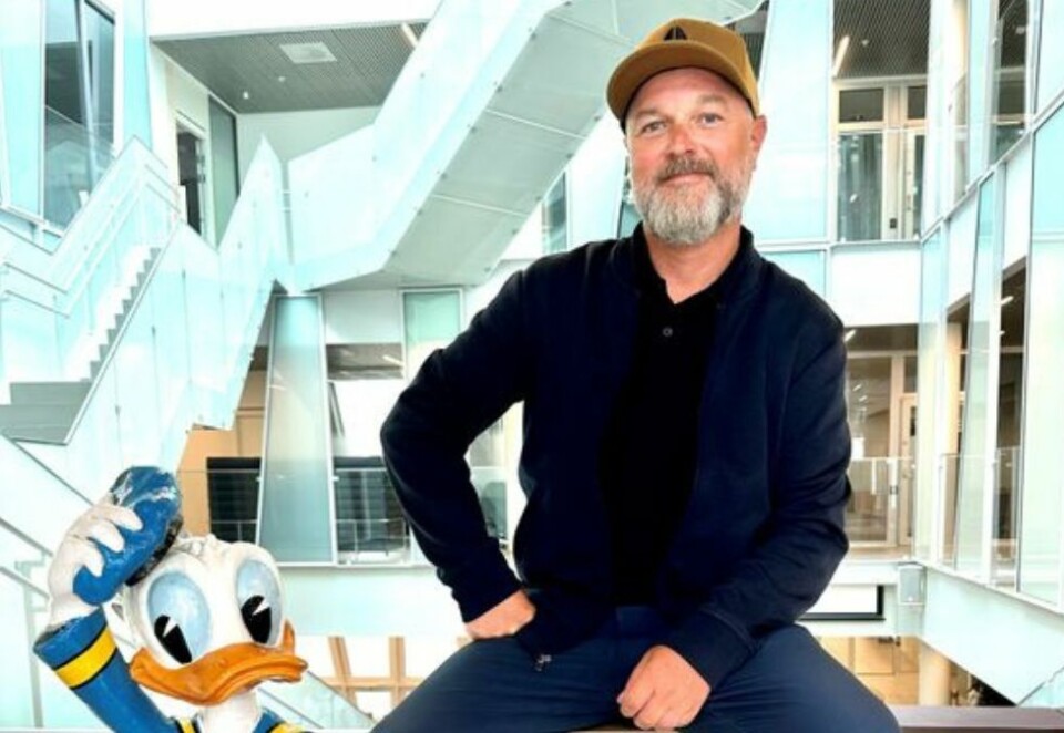 Gir seg: – Det siste året har vært spesielt krevende for forlags- og mediebransjen, sier Kjell Frostrud Johnsen. Foto: Knut Christian Moeng