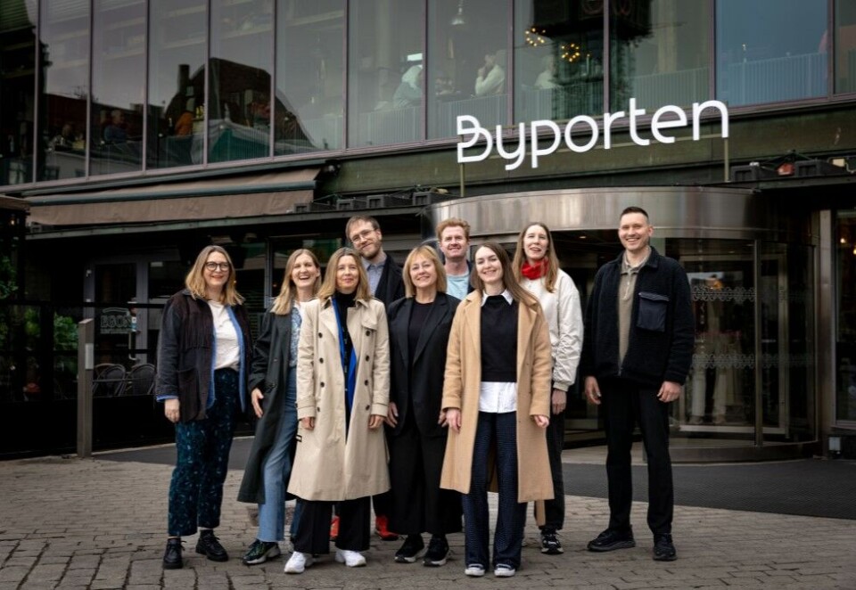 Byportens reklamebyrå: Mvh er kjøpesenteret Byportens nye reklamebyrå.