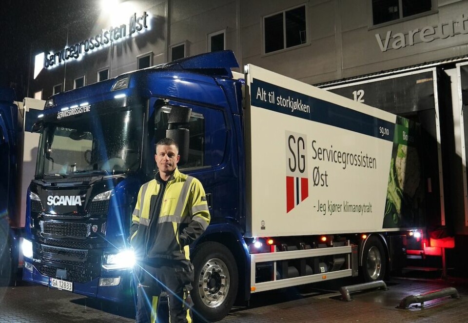 Bak enhver god lunsj står en presis sjåfør