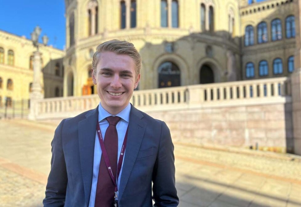 Nicolai (21) blir rådgiver for Høyre-nestlederne: - Et stort Unge Høyre-talent