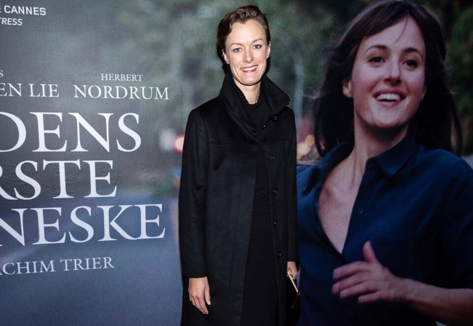 Minister på rød løper: Kulturminister Anette Trettebergstuen (Ap) på den røde løperen før festpremieren for «Verdens verste menneske» på Klingenberg kino i Oslo i oktober. Foto: Beate Oma Dahle / NTB