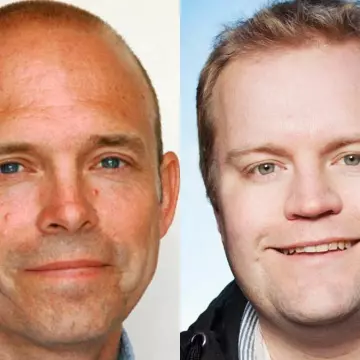 Adrian Peretz og Lars Olsen 