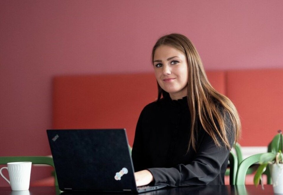 Vinner: Karoline Gåre (27) er vinner av årets Performance Talent. - Tusen takk til både juryen og ikke minst Synlighet. Jeg hadde aldri hatt den utviklingen jeg har hatt på ett år, hvis det ikke var for fagmiljøet og kolleger som deler kunnskap med meg hver dag, sier Gåre.