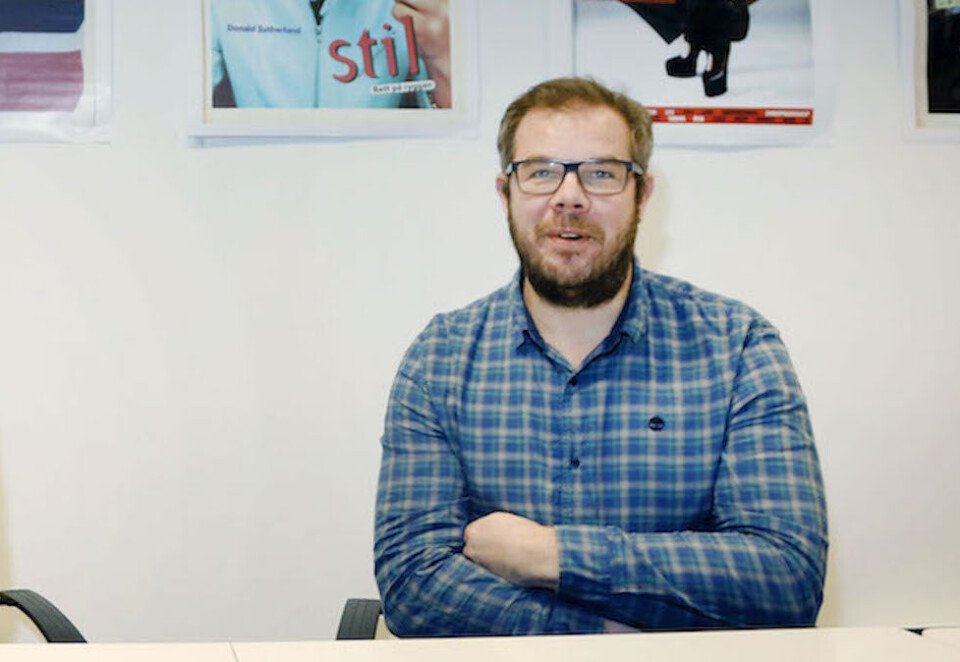 Tenker nytt: Christian Fure i Natt&Dag skal undersøke unges alternative mediehverdag. - Vi har vært nødt til å finne alternative løsninger, og en av disse løsningene er å forene opinion og journalistikk, sier han. Foto: Eivor Eriksen.