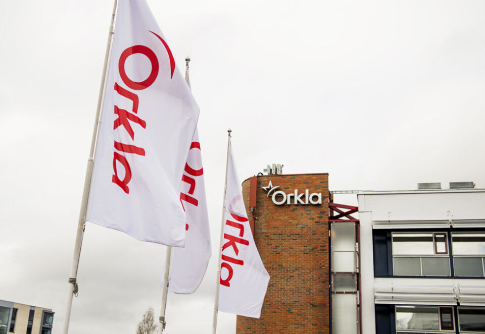 Selger mindre såpe: Orkla-merkevarer som Grandiosa, Kims og Nidar opplever vekst, mens produkter som Zalo, Jif, Define, Solidox, Dr Greve og Lano går tilbake. Foto: Fredrik Varfjell/NTB Scanpix