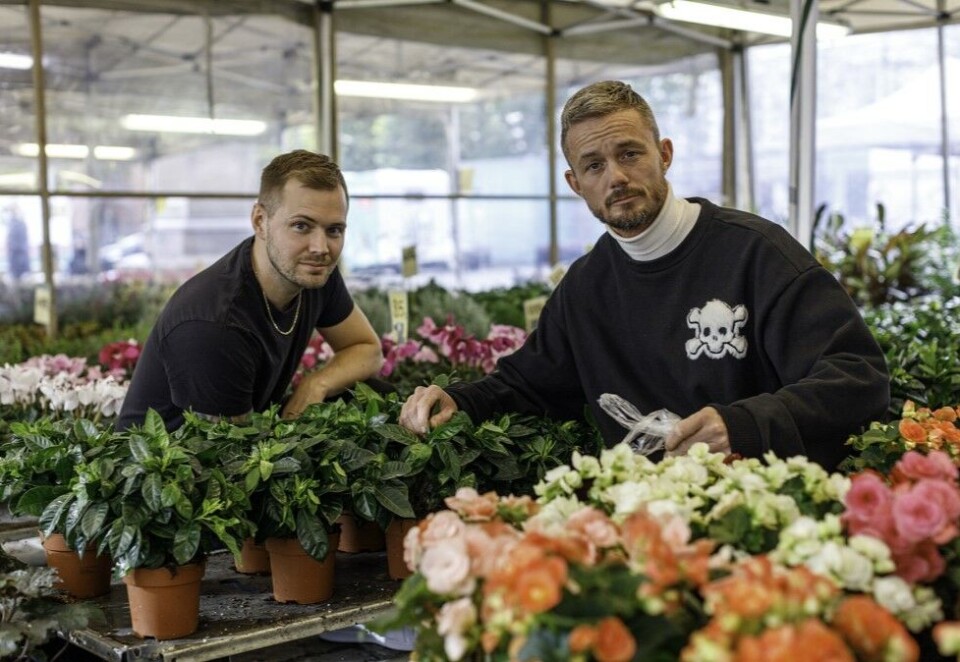 Partnere: Arnt Heggli og Espen Dysvik Hagen skal sammen jobbe som AD og tekstforfatter i Dinamo. Foto: Dinamo