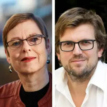 Mari Velsand og Audun Aagre 