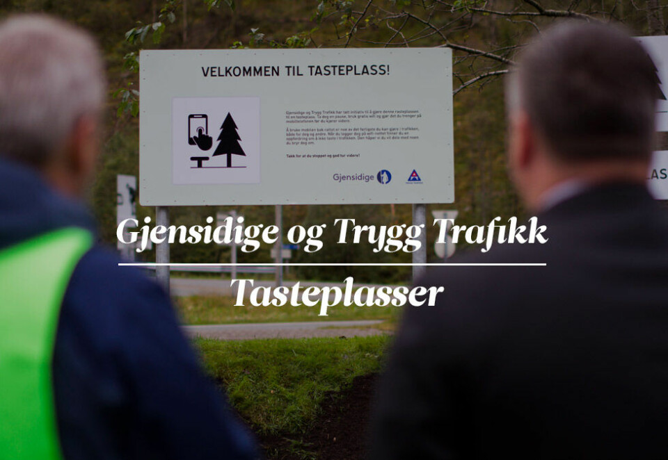 Gjensidige og Trygg Trafikk: Tasteplasser