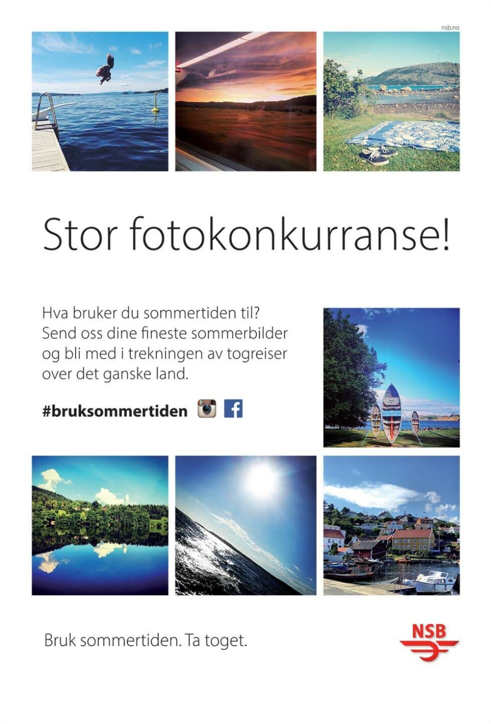 NSB-annonsen skåret godt på liking. 86 prosent av respondentene oppgir at de likte annonsen (blå pil), mens gjennomsnittet for de fem målte annonsene var på 78 prosent (gult punkt).