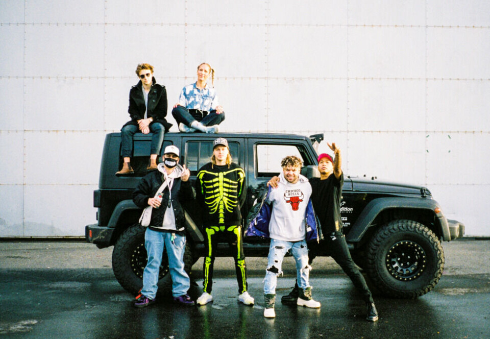 Broslo: Nikko Gyllenhammar og Jonny Aaseth startet Broslo som nå blir TV-serie på TV 2. Foto: TV 2