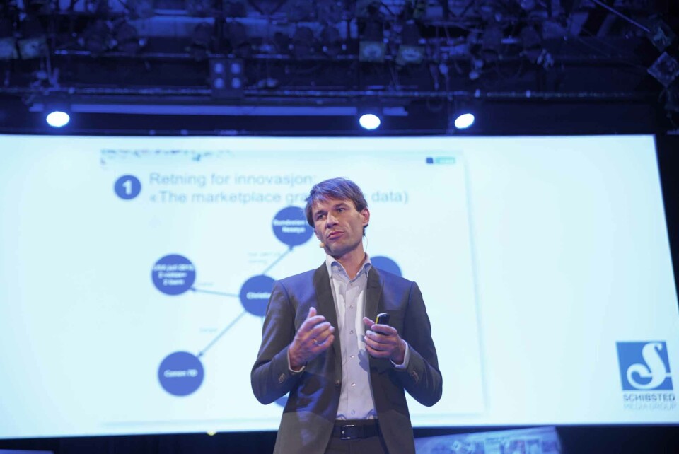 Finansierer nytt selskap: - Schibsteds historie er full av eksempler på at vi tør å utsette de gamle modellene for konkurranse, sier Finn-sjef Christian Printzell Halvorsen. Foto: Robert S. Eik