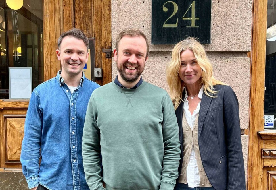 Ny i ledergruppen: Fra venstre: Jon Haukaas (Managing Partner), Eirik Penne (UX Strategic Design Director) og Michelle Cole (Partner & Co-Founder).