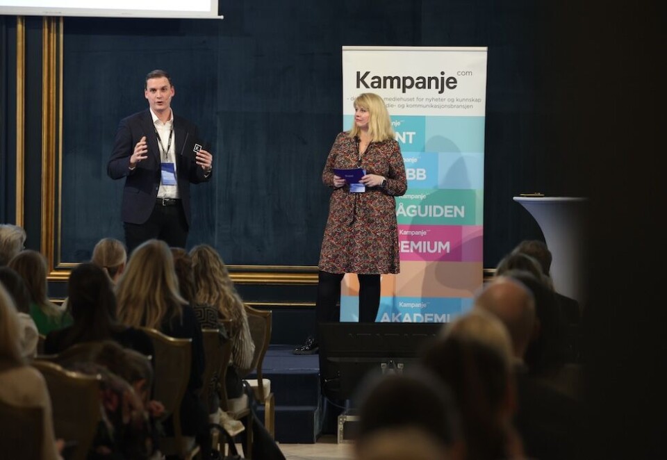 I ÅR SOM I FJOR: Til å lede oss gjennom Kundeopplevelsesdagen 6. februar kommer Ann-Kristin Hansen fra Kvesst og Hans Huseklepp fra Forte Digital. Foto: Eivor Eriksen