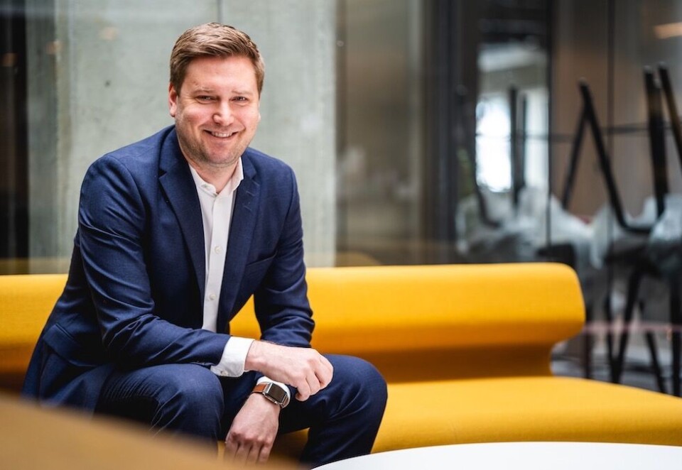 Vokser i Norge: Fredrik Ekerhovd, konserndirektør i Knowit og leder for Knowit Experience, gleder seg over en omsetningsvekst på nesten 20 prosent i første halvår.