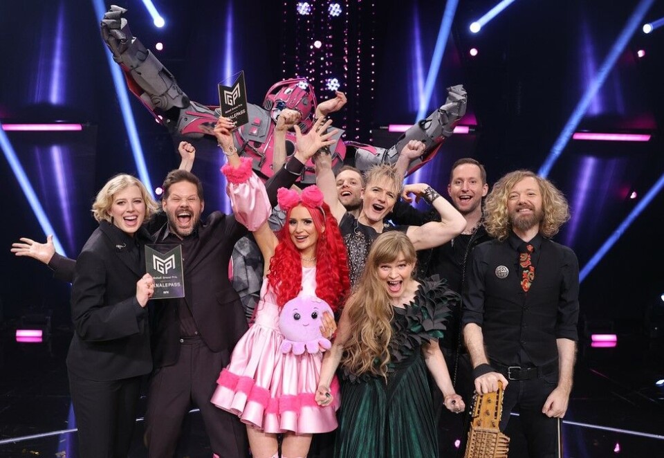 Videre: Denne gjengen er blant finalistene til den store finalen i Trondheim Spektrum. Foto: NRK