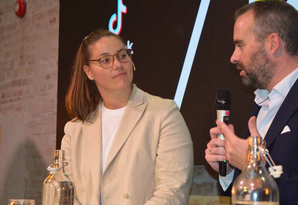 I løvens hule: Laura Carstens er Policy Programs Manager i Meta. Hun gikk inn i løvens hule da kulturministeren inviterte til dialogmøte mellom mediene og teknologiplattformene. Foto: Dag Robert Jerijervi
