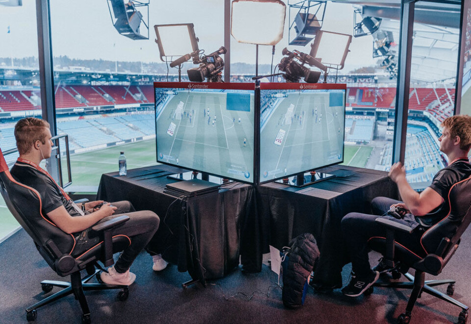 Skjermstjerner: Norges Fotballforbundet selger rettighetene til Norges e-fotballkamper og NM i e-fotball til TV 2. Foto: Amir Ali Zara, NFF.