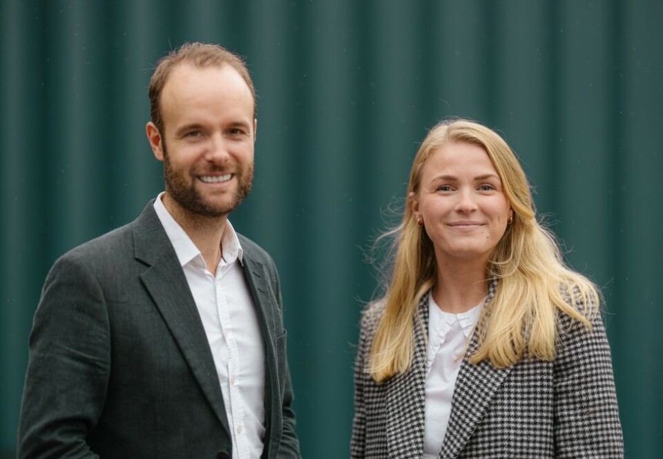 Går fra Leidar: Byråleder Marius Parmann er svært fornøyd med ansettelsen av kommunikasjonsrådgiver Tuva Spiten. Foto: Anton Saggiu