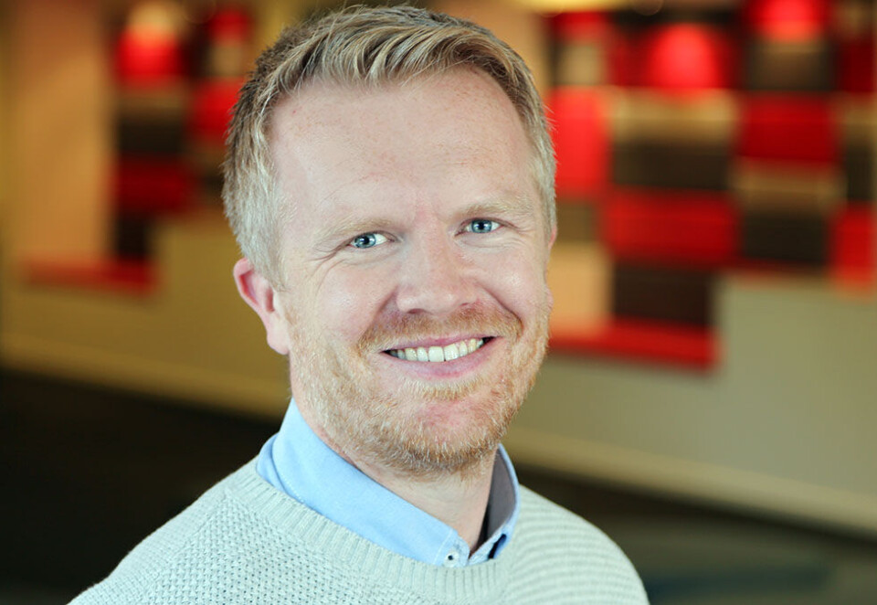 Gjenforenes med Aalbu: Lars Hojem Kvam (bildet) og Jan-Erik Aalbu har vært kollegaer i Discovery. Nå gjenforenes de i Norges Håndballforbund. Foto: Ingerid Medhus/Discovery.