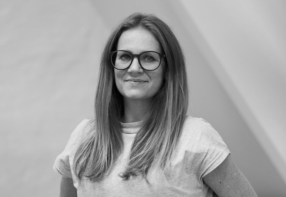 Merket tidene: Carmita Carlsson har for alvor merket de tøffe tidene. Hun er glad for at alle kollegene nå er tilbake på kontoret.