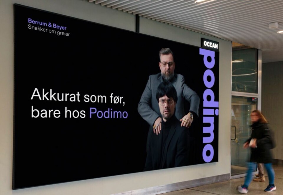 Fra NRK til Podimo: I fjor sommer ble det kjent at Lars Berrum og Martin Beyer Olsen skulle forlate NRK. Tirsdag hadde podkasten «Berrum og Beyer snakker om greier» på Podimo. Foto: Anti