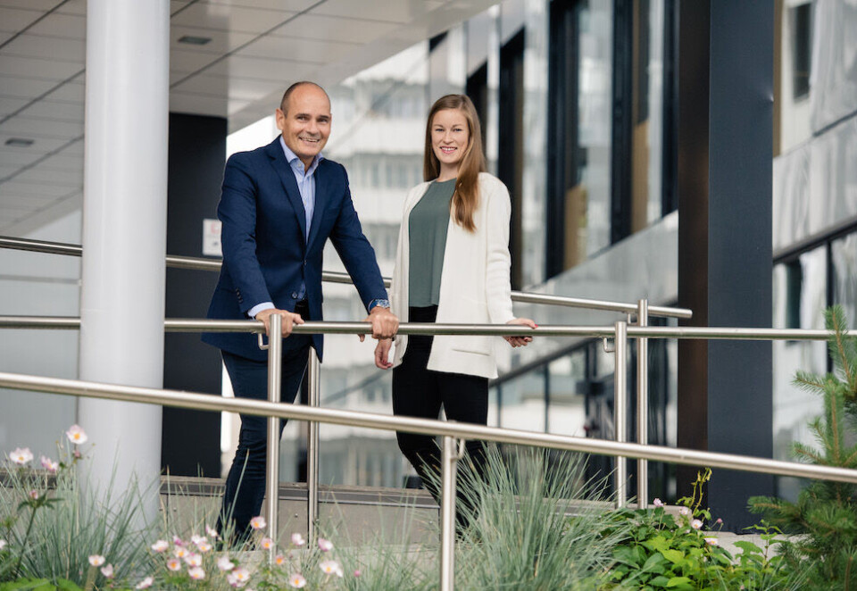 Opptatte av verdikjeder: Thomas Føyen, partner og leder for tjenesteområdet Procurement & Supply Chain i KPMG og Sunniva Reiten Bovim, konsulent i KPMG.