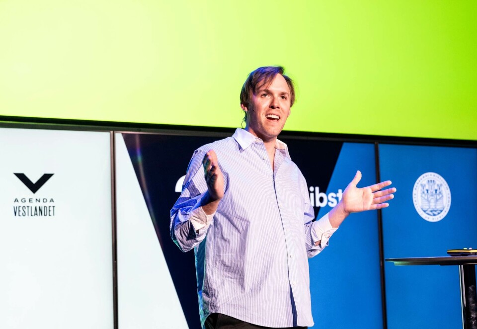 Effektiv: Teknologi-investor Pete Mathias tror kunstig intelligens vil bidra til stor effektivisering. Foto: Thor Brødreskift