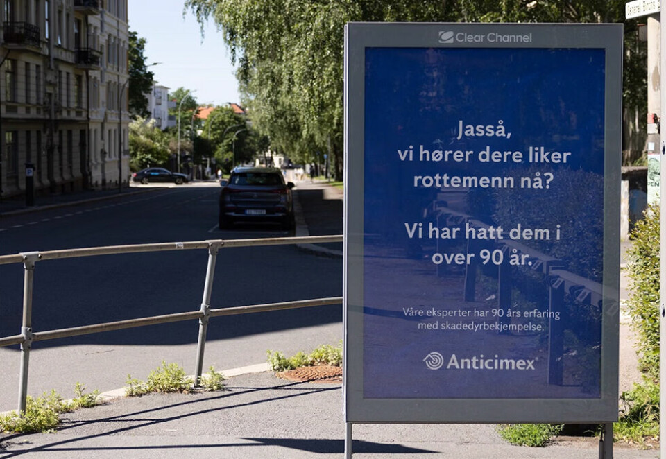 Rottet seg sammen med Anticimex.
