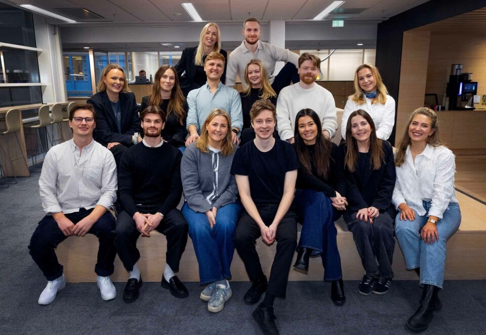 På skolebenken: Schibsted åpnet denne uken dørene for andre kull i mediehusets talentprogram. Se oversikten over deltakerne lenger ned i saken. Foto: Eivor Eriksen