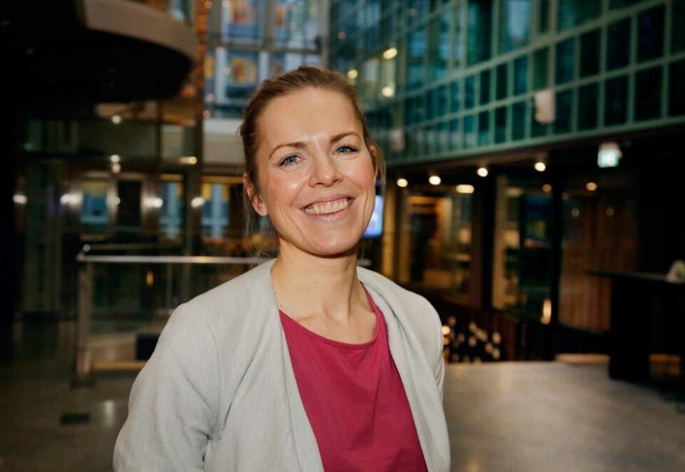 Kniver om topplasseringer: Digitalansvarlig i Meny, Marie Lunde, mener hun snek seg foran konkurrenter som VG og Matprat.noi desember og var landets største mattnettsted. - Vi lever veldig på det, sier hun. Foto: Eivor Eriksen.